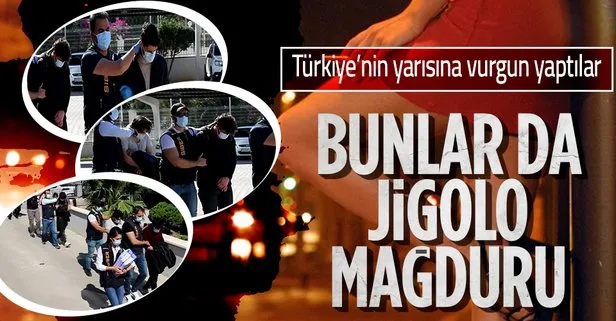 Jigolo sitesiyle milyonluk vurgun yapan çete çökertildi