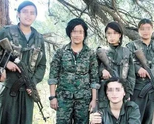 PKK kadın teröristleri böyle kullanıyor