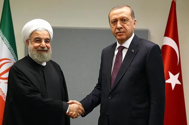 Filistin diplomasisi: Başkan Erdoğan Ruhani ile görüştü!