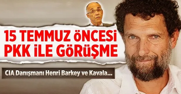 15 Temmuz öncesi PKK ile görüşme...