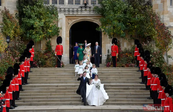 Prenses Eugenie'nin düğününden çarpıcı kareler - 44