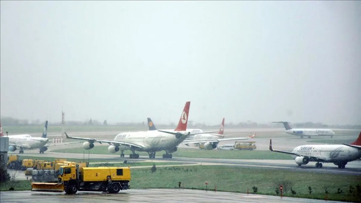 THY'nin Haneda seferlerine tayfun engeli