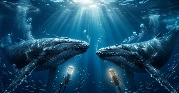 Okyanus derinliklerinde koro: Balinalar tıpkı bizim gibi dinliyor