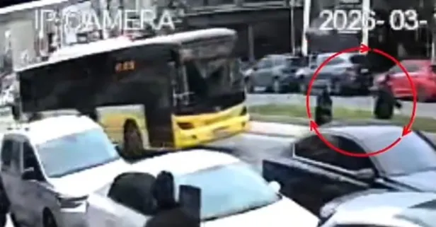 Sultanbeyli'de İETT otobüsü yayaya çarptı: Yaşam mücadelesi veriyor