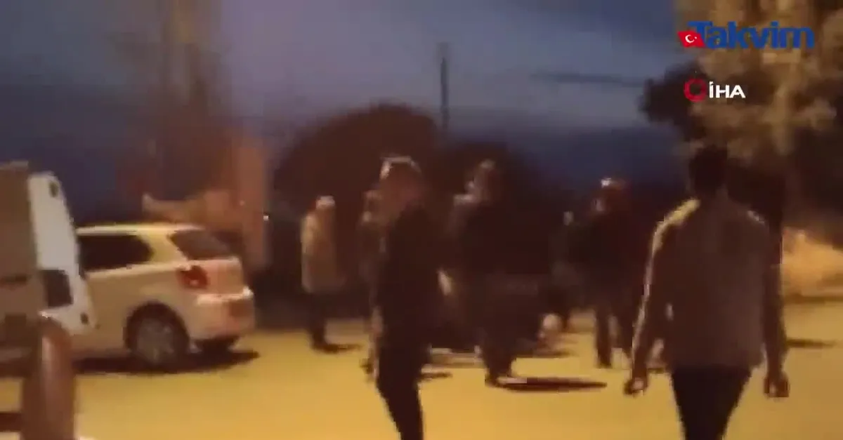Mersinde tartışma kanlı bitti!