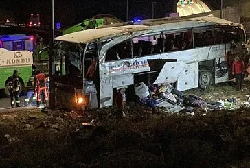 Mersin’de feci otobüs kazası