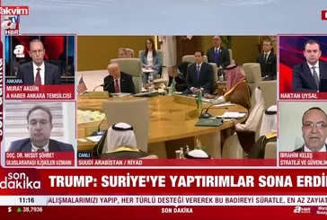 ABD Başkanı Trump: Suriye'ye yaptırımları kaldırıyoruz