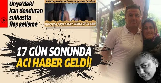 SON DAKİKA: Ordu’da eşinin azmettirdiği silahlı saldırıda yaralanan koca, 17 gün sonra öldü