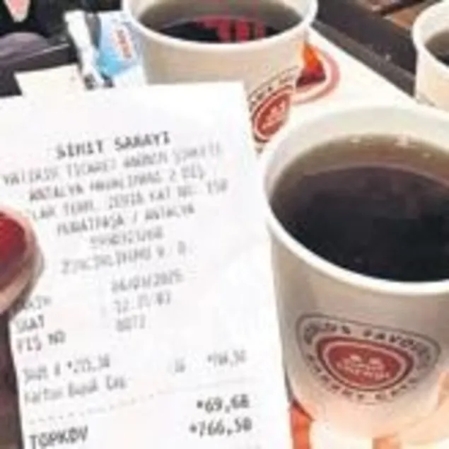 3 çaya 766 lira