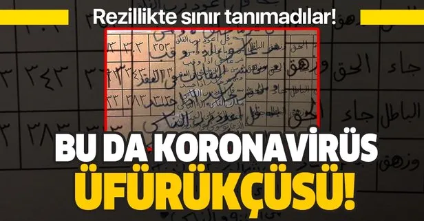 Son dakika: İstanbul Güngören’de Koronavirüs için muska yazan sahte hoca yakalandı