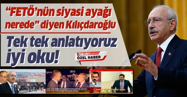 Al sana FETÖ'nün siyasi ayağı Kılıçdaroğlu!