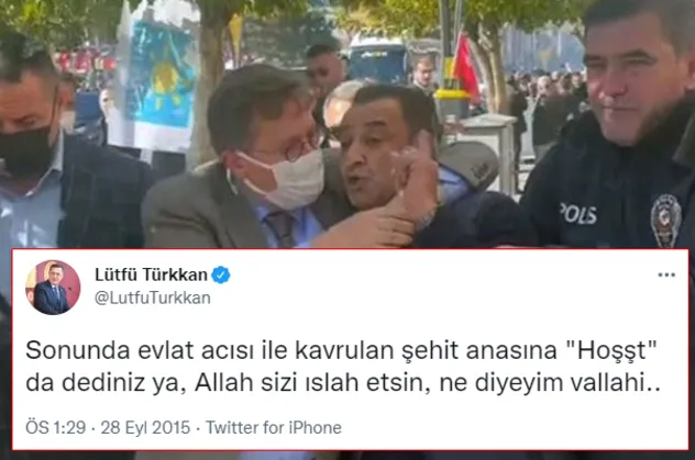 İYİ Parti'li ahlaksız Lütfü Türkkan'ın 6 yıl önce şehit duyarı yaptığı tweet ortaya çıktı