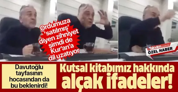 Karar yazarı sözde ilahiyatçı Mustafa Öztürk’ten Kur’an-ı Kerim hakkında skandal sözler: Bu Allah dili olabilir mi?