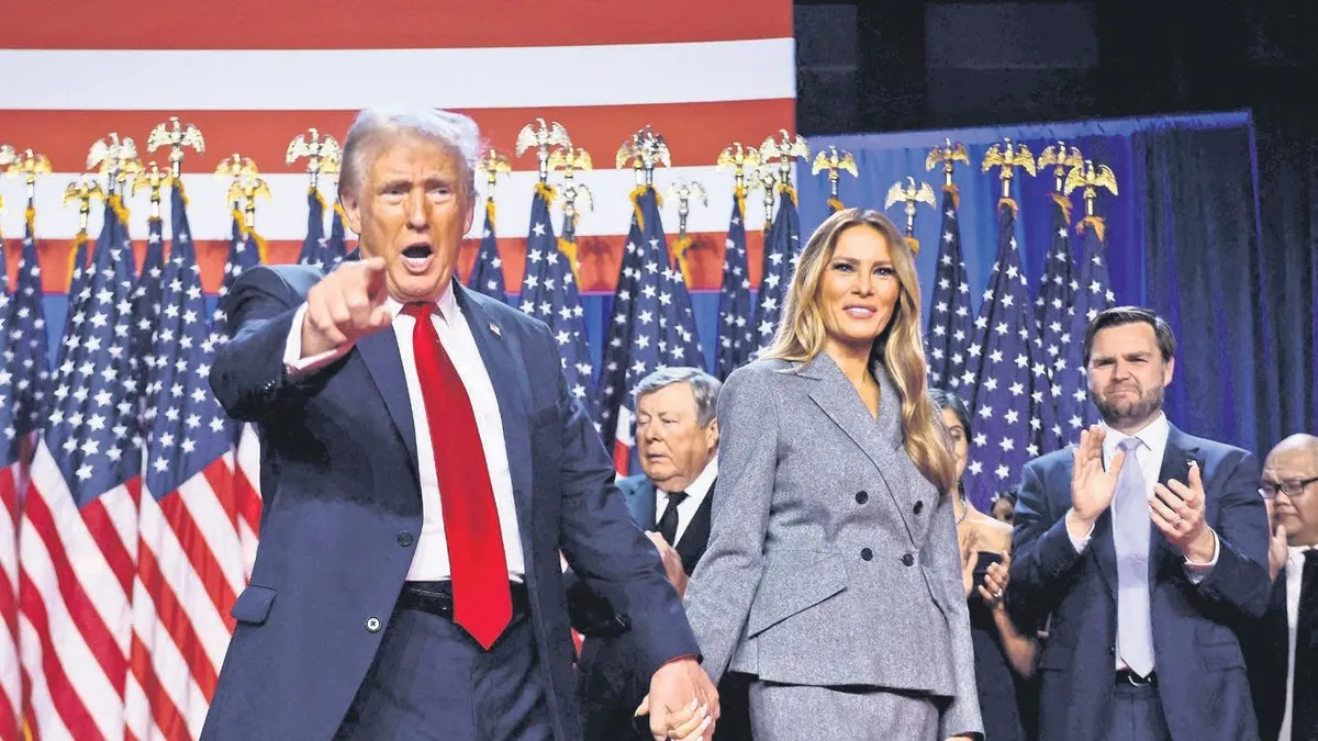 Donald Trump rakibi Harris'i hezimete uğrattı! 47. Başkan olarak adını tarihe yazdırdı