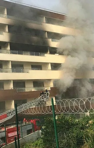 Hatay'da korkutan yangın!