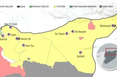 Başkan Erdoğan Trump ile görüştü! İşte Suriye'de boşaltılacak ABD üsleri-1