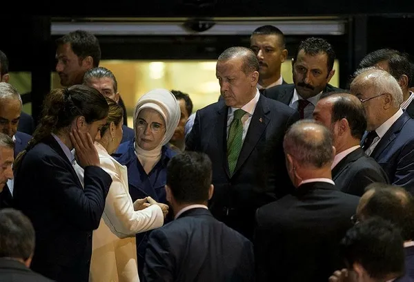 Erdoğan'dan Yüksel'in ailesine taziye ziyareti-1