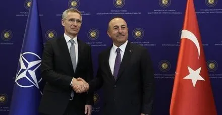 Bakan Mevlüt Çavuşoğlu, NATO Genel Sekreteri Stoltenberg ile görüştü