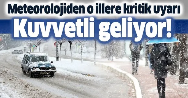 SON DAKİKA: Meteorolojiden o illere kuvvetli yağış ve kar uyarısı | 20 Kasım İstanbul’da hava nasıl olacak?