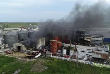 İZLE I Kırklareli’nde atık yağ fabrikasında yangın!
