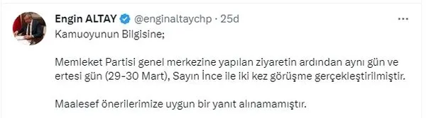 Kemal Kılıçdaroğlu Muharrem İnce'ye "adaylıktan çekil" teklifini götürdü mü? Muharrem İnce'den ve CHP'den flaş açıklamalar-7