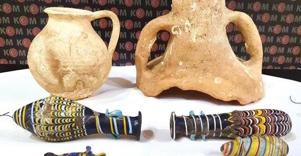 İstanbul'da tarihi eser kaçakçılarına baskın! 237 adet obje ele geçirildi!