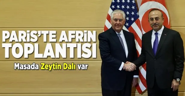Türkiye ile ABD arasında Afrin görüşmesi!