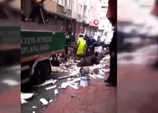 İstanbul’da lodos kabusu! Çatılar uçtu - VİDEO