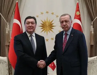 Erdoğan, Kazakistan Başbakanı Mamin’i kabul etti