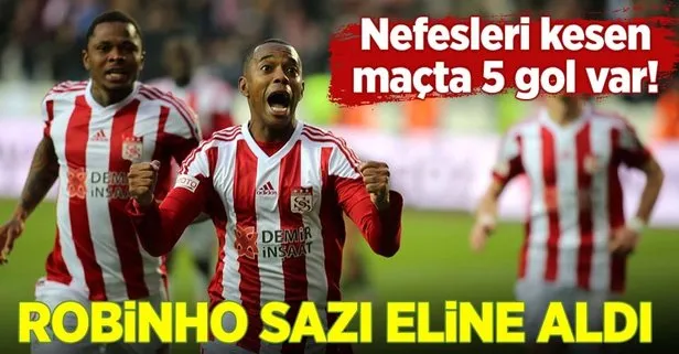 Robinho sazı eline aldı