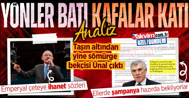 ANALİZ: CHP'den emperyal çeteye 'Libya' sözü! Küresel çeteler ellerinde şampanya hazırda bekliyor... Başrolde sömürge bekçisi Ünal Çeviköz