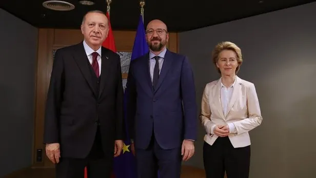 Başkan Erdoğan, AB Konseyi Başkanı Charles Michel ile AB Komisyonu Başkanı Ursula von der Leyen'i kabul edecek-1