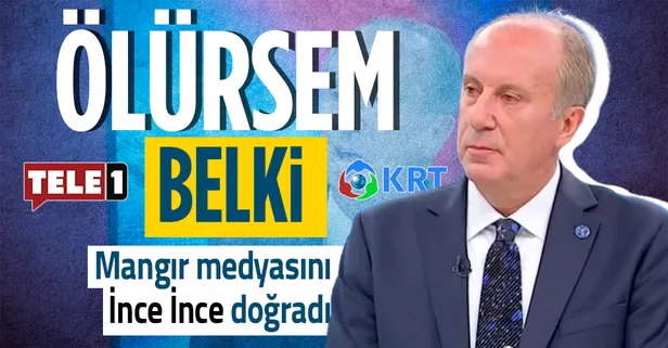 Muharrem İnce mangır medyasını topa tuttu: Öldüğüm zaman belki beni haber yaparlar! Demokrat medyaymış geçiniz bunları