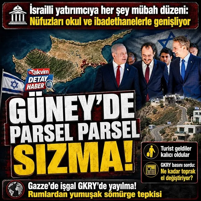 GKRY’de artan İsrail etkisine Rumlardan yumuşak sömürgeleştirme tepkisi