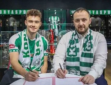 Konya’ya genç orta saha