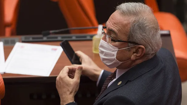 TBMM'de koronavirüs önlemi! Milletvekillerinin hepsi maske ve eldivenle geldi!-1