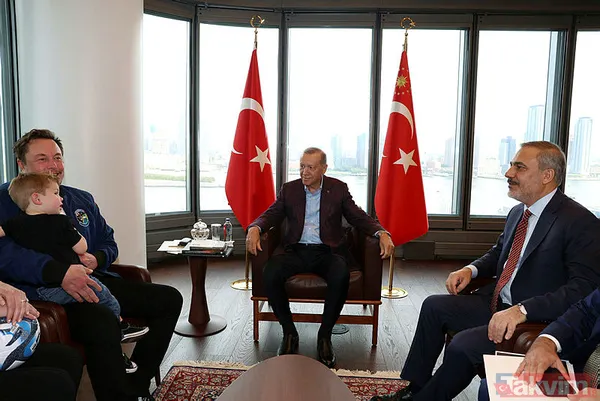 Başkan Recep Tayyip Erdoğan, Türkevi'nde Space X CEO'su Elon Musk ile görüştü - 5