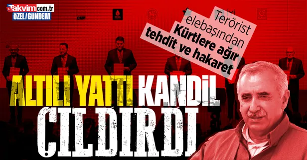 Köşeye sıkışan PKK'lı teröristbaşı Murat Karayılan'dan Kürtlere tehdit ve hakaret! Kur'an-ı Kerim'e saldırı üzerinden AK Parti ve MHP'ye iftira