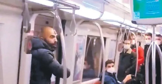 Psikopata bak! Kadıköy-Tavşantepe metrosunda dehşet dolu dakikalar: Elindeki bıçakla kadının üzerine yürüdü
