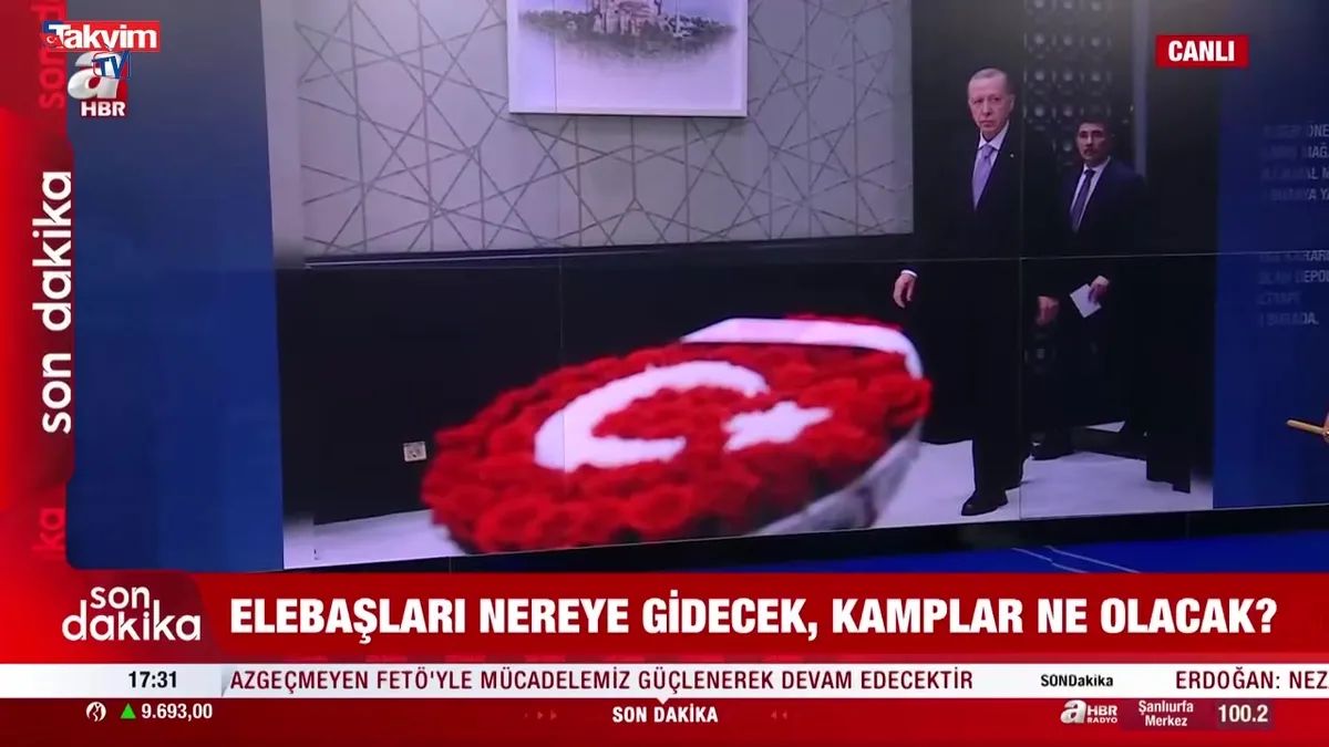 Bahçeli'den Kabine'ye Türk bayraklı çiçek