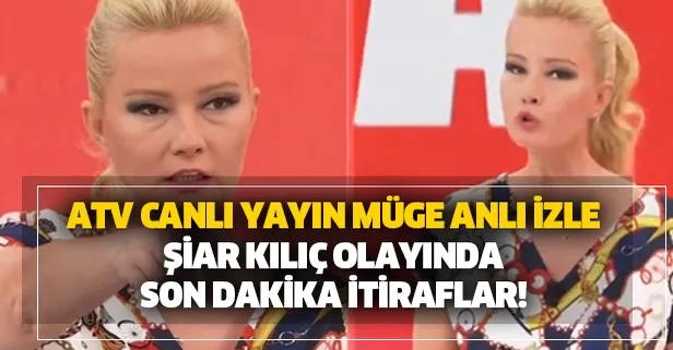 ATV ATV MÜGE ANLI SON BÖLÜM İZLE! Şiar Kılıç olayında son dakika gelişmeleri! Hami Kıcı ve Gülüzar Amanet'e ne oldu?