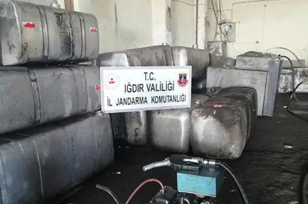 Iğdır'da kaçak akaryakıt operasyonu