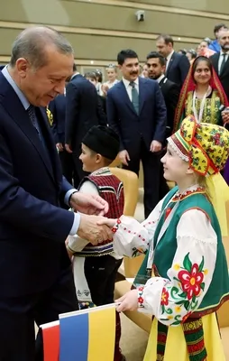 Cumhurbaşkanlığı Külliyesi'nde renkli anlar