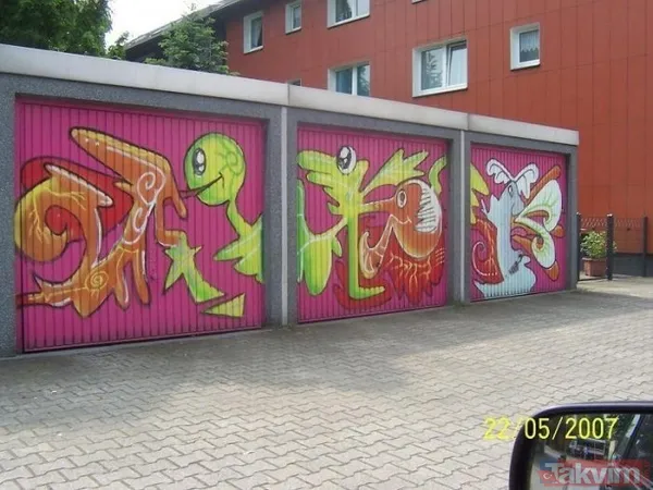 En sıra dışı garaj kapıları - 19