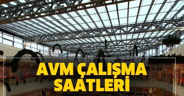 avm ler kapali mi acik mi calisma saatleri degisti mi avm icinde hangi magazalar kapatildi takvim
