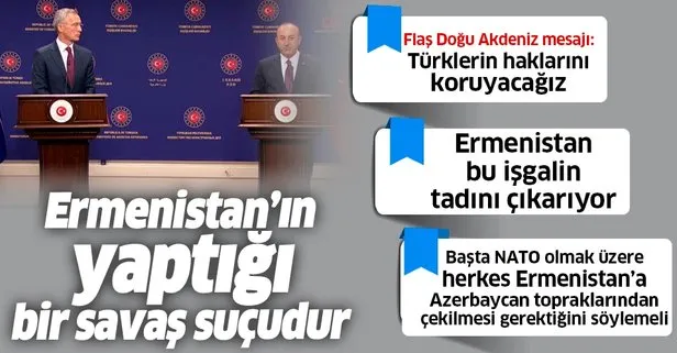 Son dakika: Dışişleri Bakanı Mevlüt Çavuşoğlu: Ermenistan’ın yaptığı savaş suçudur