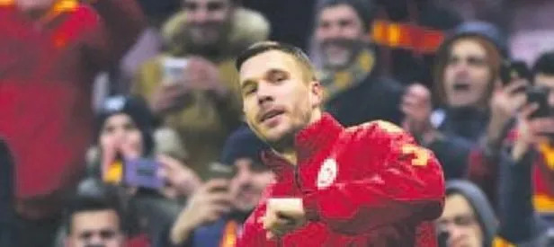 Podolski altın sezonunu geçiriyor!