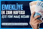 %24.73'lük artış sonrası rakamlar bu hafta değişiyor! Emeklinin kök maaşına yeni ayar! İşte SSK, Bağ-Kur'lunun ek zamlı Temmuz maaş tablosu