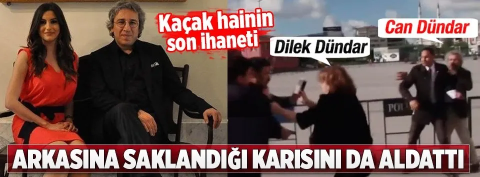 Arkasına saklandığı karısını da aldattı