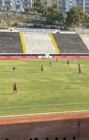 Kuşadasıspor Ziraat Türkiye Kupası'nda bir üst tura yükseldi